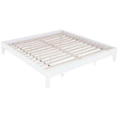 Hounslow California King Universal Platform Bed White - Home & Sleep Outlet