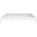 Hounslow California King Universal Platform Bed White - Home & Sleep Outlet