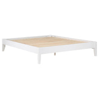 Hounslow Queen Universal Platform Bed White - Home & Sleep Outlet