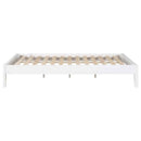 Hounslow Queen Universal Platform Bed White - Home & Sleep Outlet