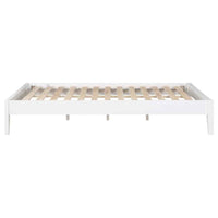Hounslow Queen Universal Platform Bed White - Home & Sleep Outlet