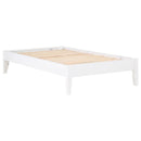 Hounslow Twin Universal Platform Bed White - Home & Sleep Outlet