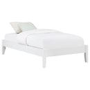 Hounslow Twin Universal Platform Bed White - Home & Sleep Outlet