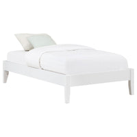 Hounslow Twin Universal Platform Bed White - Home & Sleep Outlet