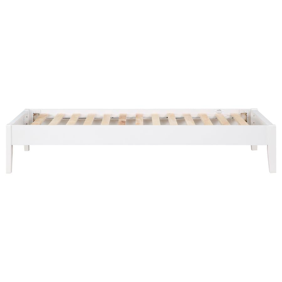 Hounslow Twin Universal Platform Bed White - Home & Sleep Outlet