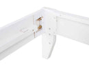 Hounslow Twin Universal Platform Bed White - Home & Sleep Outlet