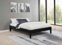 Hounslow Full Universal Platform Bed Black - Home & Sleep Outlet