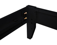 Hounslow Full Universal Platform Bed Black - Home & Sleep Outlet