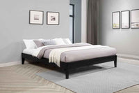 Hounslow Eastern King Universal Platform Bed Black - Home & Sleep Outlet