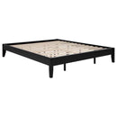 Hounslow Eastern King Universal Platform Bed Black - Home & Sleep Outlet