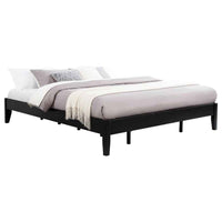 Hounslow Eastern King Universal Platform Bed Black - Home & Sleep Outlet