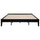 Hounslow Eastern King Universal Platform Bed Black - Home & Sleep Outlet