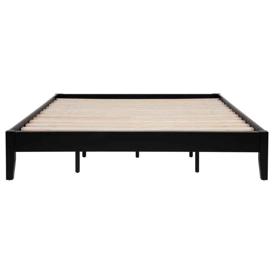 Hounslow Eastern King Universal Platform Bed Black - Home & Sleep Outlet