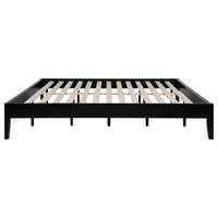 Hounslow California King Universal Platform Bed Black - Home & Sleep Outlet