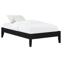 Hounslow Twin Universal Platform Bed Black - Home & Sleep Outlet
