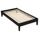 Hounslow Twin Universal Platform Bed Black - Home & Sleep Outlet