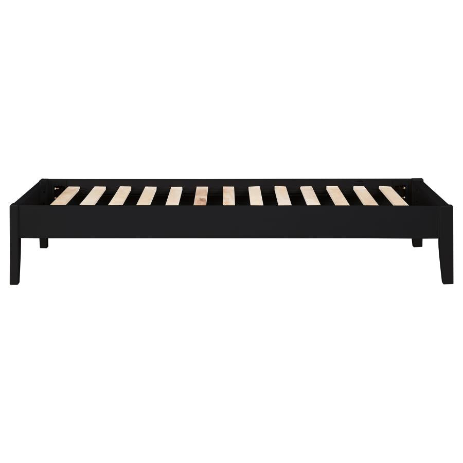 Hounslow Twin Universal Platform Bed Black - Home & Sleep Outlet