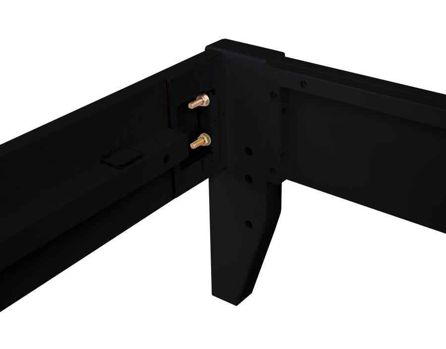 Hounslow Twin Universal Platform Bed Black - Home & Sleep Outlet