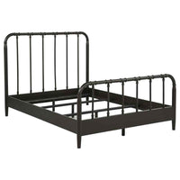 Rocco All Wood Water Pipe Open Frame Full Bed Dark Bronze - Home & Sleep Outlet