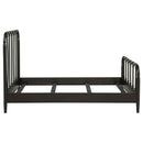 Rocco All Wood Water Pipe Open Frame Full Bed Dark Bronze - Home & Sleep Outlet