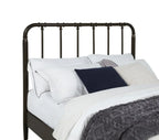 Home & Sleep Outlet - Rocco All Wood Water Pipe Open Frame Full Bed Dark Bronze