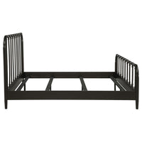 Rocco All Wood Water Pipe Open Frame Eastern King Bed Dark Bronze - Home & Sleep Outlet