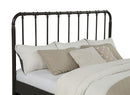 Rocco All Wood Water Pipe Open Frame Eastern King Bed Dark Bronze - Home & Sleep Outlet
