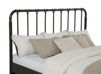 Rocco All Wood Water Pipe Open Frame Eastern King Bed Dark Bronze - Home & Sleep Outlet