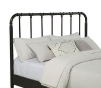 Rocco All Wood Water Pipe Open Frame Queen Bed Dark Bronze