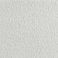 Alamosa Boucle Upholstered Eastern King Platform Bed White