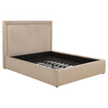 Home & Sleep Outlet - Lawson 54-inch Upholstered Eastern King Platform Bed Saddle