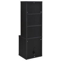 Westpark 3-piece Full Bedroom Set Bookcase Headboard Black