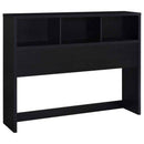 Westpark 3-piece Queen Bedroom Set Bookcase Headboard Black