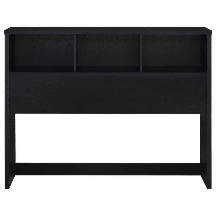 Westpark 49-inch Queen Bookcase Headboard Black