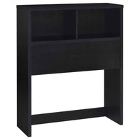 Westpark 3-piece Twin Bedroom Set Bookcase Headboard Black