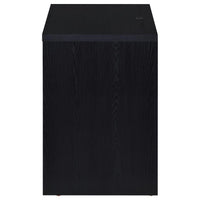 Westpark 2-drawer Nightstand LED Lights and USB Black