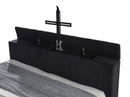 Tisdall California King Flame Visualizer TV Bed Black