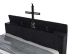 Tisdall California King Flame Visualizer TV Bed Black