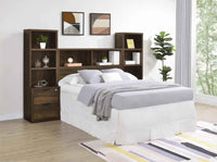 Westpark 3-piece Full Bedroom Set Bookcase Headboard Pine