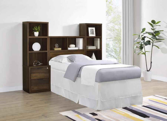 Westpark 3-piece Twin Bedroom Set Bookcase Headboard Pine