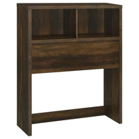 Westpark 49-inch Twin Bookcase Headboard Dark Pine