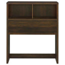 Westpark 49-inch Twin Bookcase Headboard Dark Pine