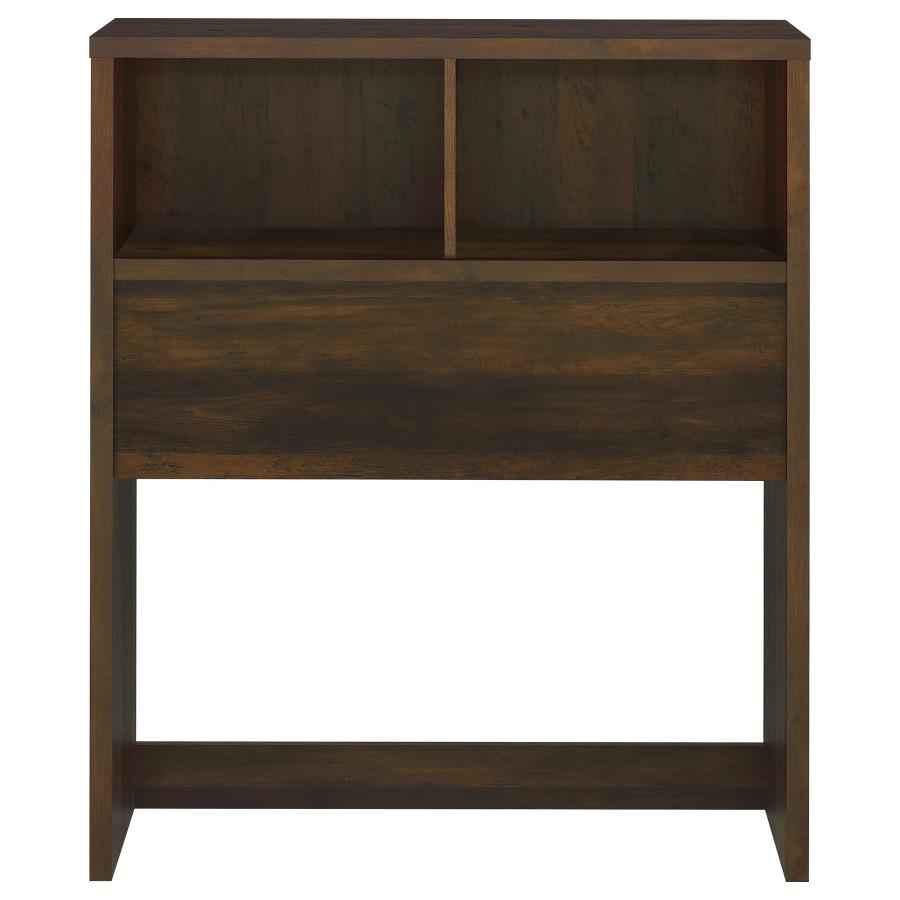 Westpark 49-inch Twin Bookcase Headboard Dark Pine