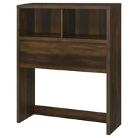 Westpark 49-inch Twin Bookcase Headboard Dark Pine