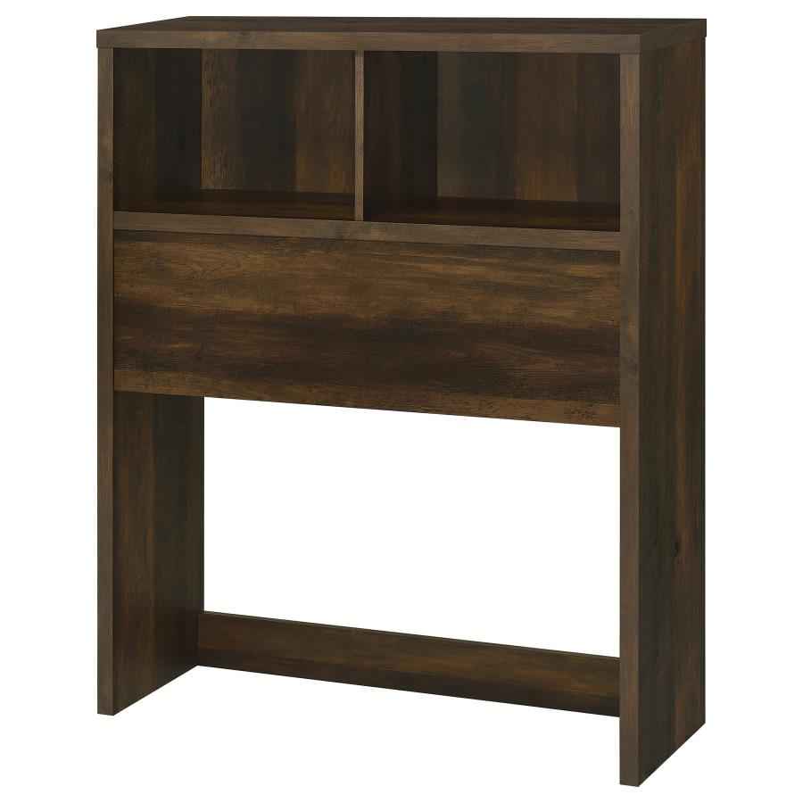 Westpark 49-inch Twin Bookcase Headboard Dark Pine