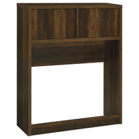 Westpark 49-inch Twin Bookcase Headboard Dark Pine