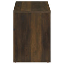 Westpark 2-drawer Nightstand LED Lights and USB Dark Pine