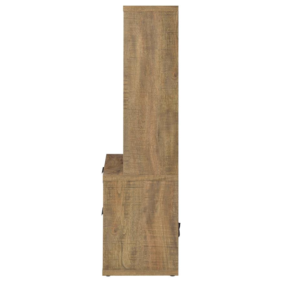 Westpark 3-piece Queen Bedroom Set Bookcase Headboard Mango