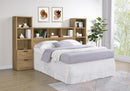 Westpark 49-inch Queen Bookcase Headboard Mango