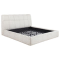 Home & Sleep Outlet - Nollet 48-inch Upholstered California King Platform Bed Cream